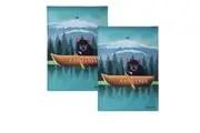 Set of 2 Christopher Vine Design Tea Towels Tasmania