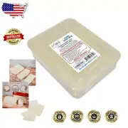 Customizable Unscented Glycerin Soap Base - 10 lb Vegan Melt and Pour Delight