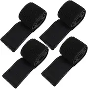 4 Pack Sticky Safety Straps Buckleless Elastic Bands for Tool Luggage Securing