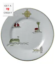 Kit Kemp for Wedgwood Sailor's Farewell Salad Plate with $9 Credit