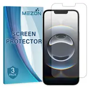 [3 Pack] Apple iPhone 16e (6.1") Ultra Clear Screen Protector Film by MEZON – Case Friendly, Shock Absorption (iPhone 16e, Clear) – FREE EXPRESS