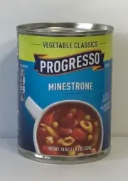 4 CANS Progresso Minestrone Soup 19 oz Can Free Shipping!