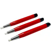 Pluma Cepillo De Fibra De Vidrio Paquete De 3 Limpieza De Joyas Relojes Monedas