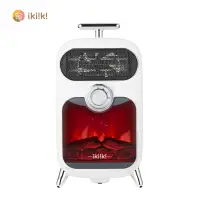 在飛比找蝦皮購物優惠-【ikiiki 伊崎】仿真爐火陶瓷電暖器 IK-HT5202