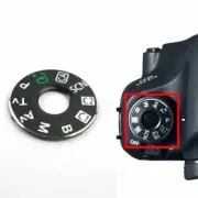 Mode Dial Top Cover Plate Dedicated for Canon EOS 6D Camera