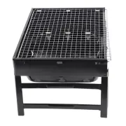 BBQ Charcoal Grill Detachable Mini Folding Portable Barbecue Grill With Han PL