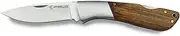 Camper Folding Knife EL29044, 3 inch. (7,8cm). Blade, Zebra Wood Handle, Colour Box, Camping Tool for Fishing, Hiking, Sport Activity