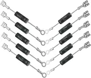 CRILSTYLEO 10pcs High Voltage Diodes for Microwave Ovens Stable Performance Overload Protection Suitable for High Frequency Applications Replacement Parts for Longer Use