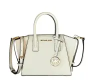 Michael Kors Avril XS MINI Satchel Shoulder Crossbody Bag Light Cream