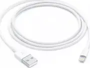 USB A/Lightning Cable 1M White