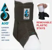ASO Ankle Brace Stabilizer Plastic Stays - Ankle sprain & instability * Sports