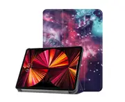 C13 1PCS Flip Type Cover Hard Shell 3 Fold Ipad Tablet Leather Case Cover Auto Wake/Sleep Cover for IPad pro12.9 Inch 2021