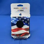 PopSockets PopThirst Soda Can Sleeve American Flag USA