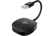 Wireless CarPlay Adapter for Phone Wired to Wireless Carplay Dongle Plug and Play USB Connection Auto Car Adapter Ai Box (black)