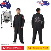 Adults Slipknot NO.4 Cosplay Jumpsuit Costume Halloween Party Mask Prop Outfits