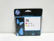 01/2023 GENUINE HP #70 Magenta/Yellow PRINTHEAD DESIGNJET Z2100 Z5200 C9406A NEW