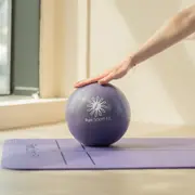 Fun Sport yoga 小麗莎瑜珈極球25cm-紫(吸管式-2顆)骨盤球/chi ball