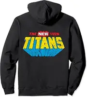 [DC Comics] US DC Teen Titans + Logo New Distressed 01 Pullover Hoodie