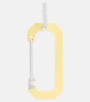 [Eera] Eéra Chiara Big 18kt gold single earring with diamonds One Size yellow