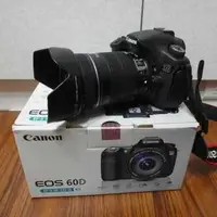 在飛比找旋轉拍賣優惠-【出售】Canon 60D 數位單眼相機 盒裝完整 9成新