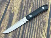 SixLeaf Micro Mini Fixed Blade M390 G10 handle Belt Sheath Fixed Knife SL-42-G10