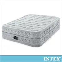 在飛比找PChome24h購物優惠-INTEX 豪華菱紋擬真雙氣室充氣床152cm(64489)