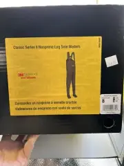 Mens Cabela's Classic Series II Neoprene Lug Sole Waders Thinsulate Size 8 NIB