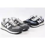 NEW BALANCE NB 574複古運動鞋ML574HD2灰色ML574HF2黑色和藍色男女通用鞋JXYG