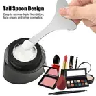 Y-Shaped Stainless Cosmetic Scraper Foundation Spatula Eye Makeup Tool