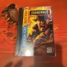 Fahrenheit Sega CD / 32X Factory Sealed Brand New Game W/ Hang Tab Mint !!