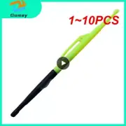 1~10PCS Yellow Fishing Tackle Knot To Hook Tying Tool Kit plastic Needles Tying