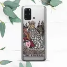 The Empress Tarot Card Clear Case For Samsung Note 20 S10 S20 S21 S22 S23 S24 FE
