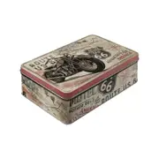Nostalgic-Art Flat Tin Route 66 Bike Map
