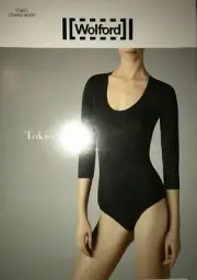 Wolford Tokio String Body Color: Lipstick (Red) Size: Large 76037 - 40