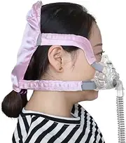 Satin CPAP Strap Covers CPAP Mask Frame Covers to Fit ResMed AirFit F20 Silky Satin CPAP Headgear Cover Hair Saver