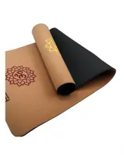 [PowerTrain] Cork Yoga Exercise Mat Eco Friendly Home Gym Pilates Floor Fitness 6mm Thick