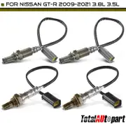 4Pcs O2 Oxygen Sensor for Nissan GT-R 2009-2021 V6 3.8L Upstream & Downstream (for: Nissan)