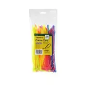 Cable Ties Combination 4.8 x 200mm Pack 100 Tridon CTP31