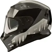 Simpson Venom Army, full face helmet , color: Black/Light Grey/White , size: S
