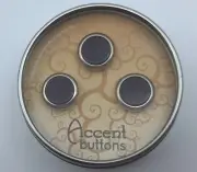 Jupiter, XO, Trumpet, "Soda Lite" Custom Finger Nickel Silver Buttons #AB37