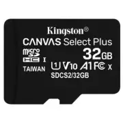 Kingston Memory Card Micro SD Card 32GB MicroSD TF SDCS2 U1 V10 A1 32G 100MB/S R