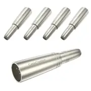 CableCreation [5-Pack XLR 3 Pin Male to 1/4" Female Jack Audio Adapter