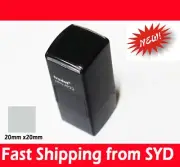Personalised Self Inking Rubber Custom Stamp Business Address Logo 20x20mm