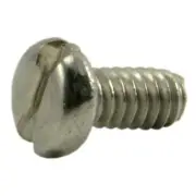 #0-80 x 1/8" 18-8 Stainless Slotted Pan Mini Machine Screws (25 pcs.)