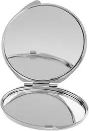 PENIKOKO Retro Portable Handheld Mirror Dual-Sided and Reflection for Makeup and Grooming Compact Vintage Design for Travel and Daily Use