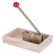 Wooden+Metal Macadamia Handle Opener Peeling Machine Walnut Tool Nuts Cracker V