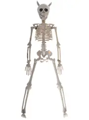 Hanging 40cm Devil Skeleton Halloween Decoration