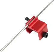 Mqetly Motorcycle Chain Alignment Tool Chain Maintenance Sprocket Chain Adjustment Tool, Red