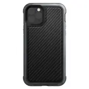 X-Doria Defense Lux Protective Carbon Case (Suits iPhone 11 Pro Max) - Black