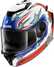 Shark Spartan GT Pro Carbon Flagstaff, full face helmet , color: White/Red/Blue , size: XS